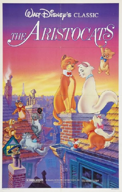 1970年美国经典片《猫儿历险记》蓝光国粤英3语双字