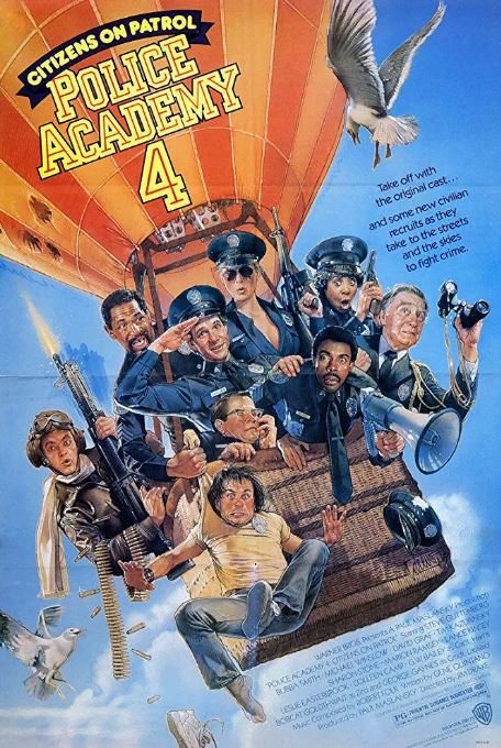 1987年美国经典喜剧片《警察学校4:全民警察》蓝光国英双语双字