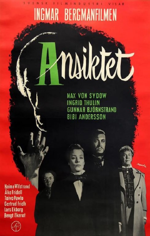 1958年瑞典经典喜剧片《面孔》蓝光瑞典语中字