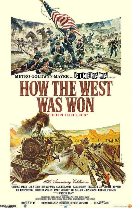 1962年美国经典爱情片《西部开拓史》蓝光英语中字